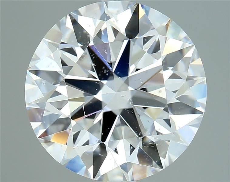 3.50ct D SI2 Rare Carat Ideal Cut Round Diamond