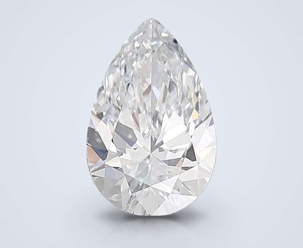 3.31 Carat Pear Lab Diamond