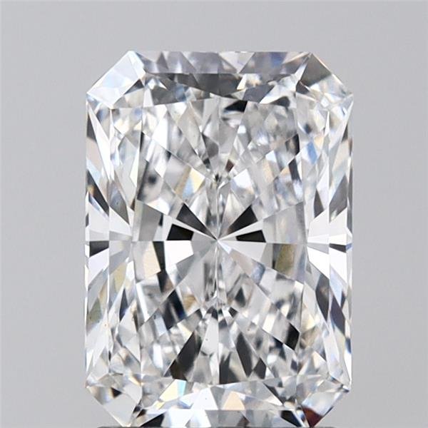 2.08ct E VS2 Rare Carat Ideal Cut Radiant Lab Grown Diamond