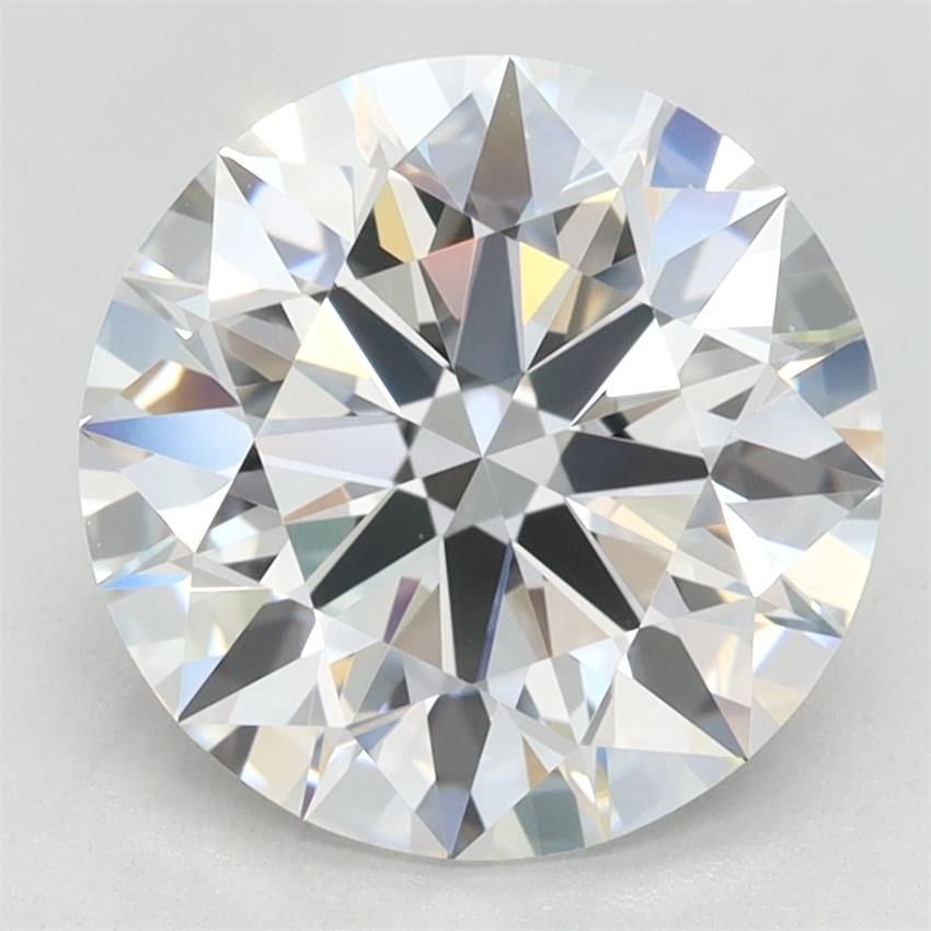 2.88ct E VVS1 Rare Carat Ideal Cut Round Lab Grown Diamond