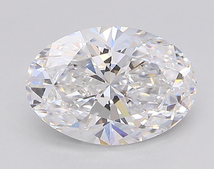 1.53ct D VS2 Rare Carat Ideal Cut Oval Lab Grown Diamond