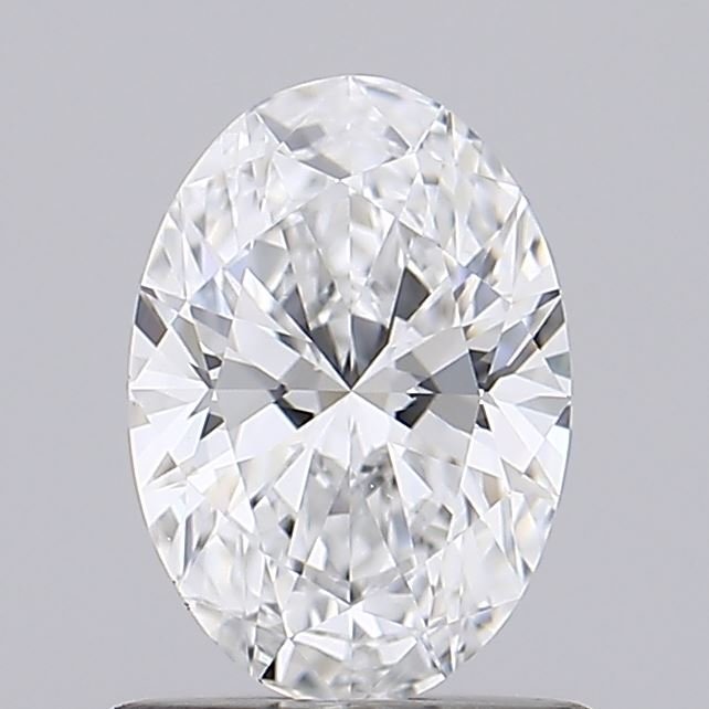 0.80ct D VVS2 Rare Carat Ideal Cut Oval Lab Grown Diamond