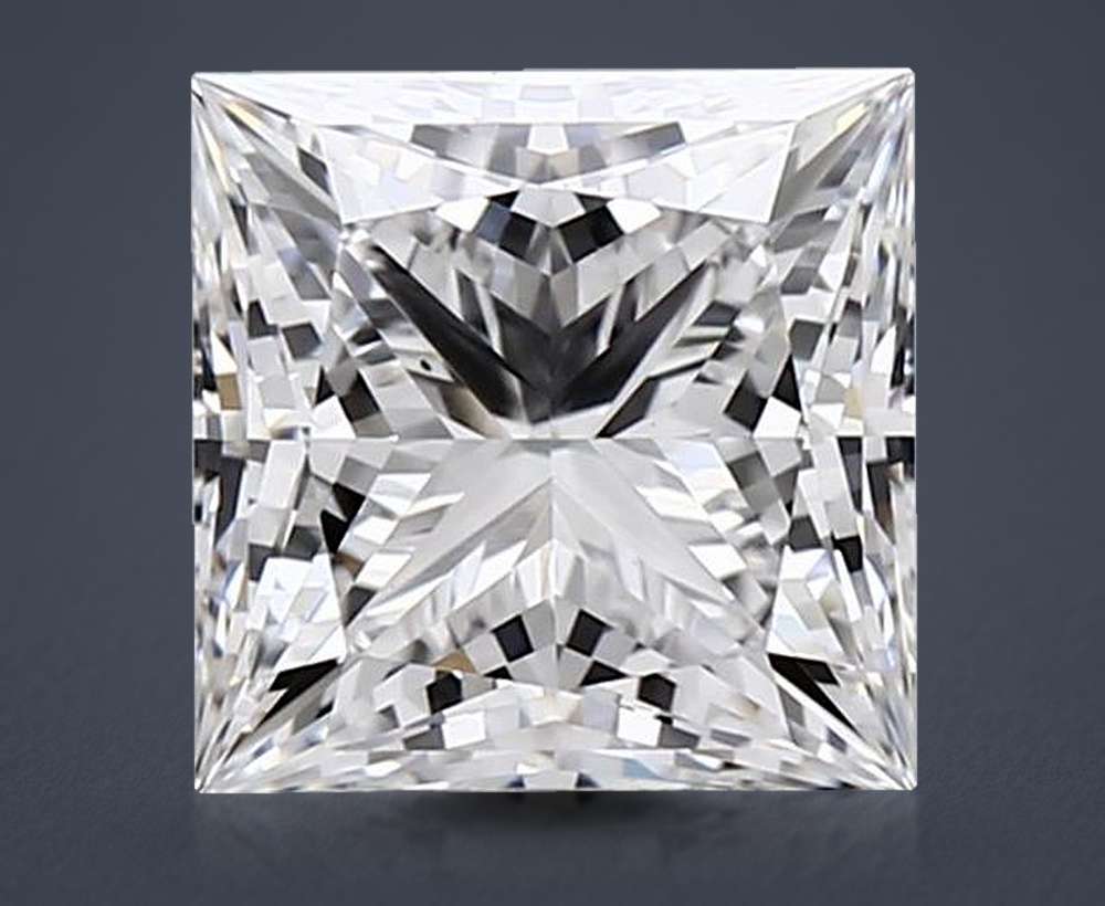 1.72 Carat Princess Lab Diamond