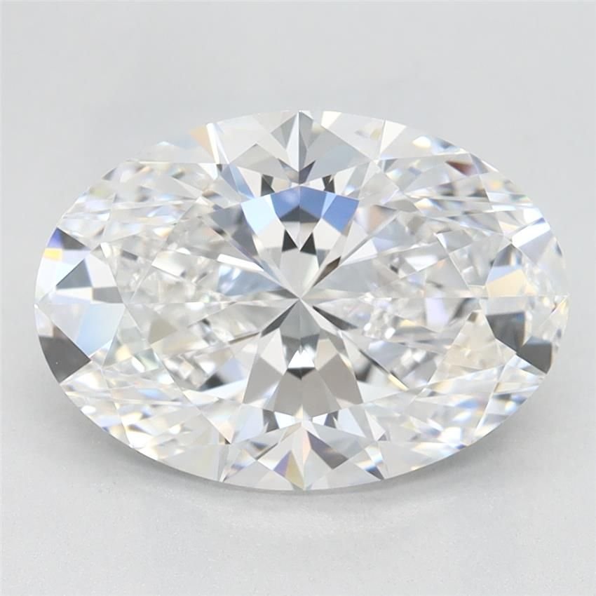 2.72ct D VVS1 Rare Carat Ideal Cut Oval Lab Grown Diamond
