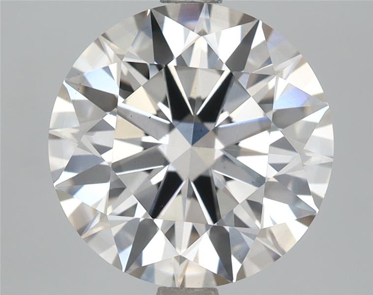 3.23ct J VS2 Rare Carat Ideal Cut Round Lab Grown Diamond