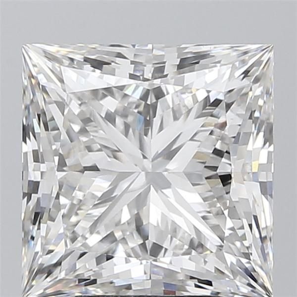 6.26ct G VS1 Rare Carat Ideal Cut Princess Lab Grown Diamond