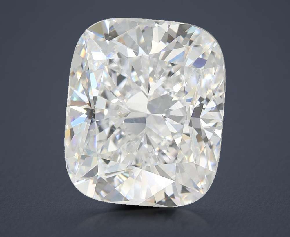 4.10 Carat Cushion Lab Diamond