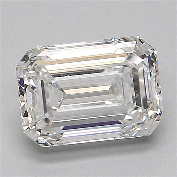 2.01ct G VS2 Rare Carat Ideal Cut Emerald Diamond