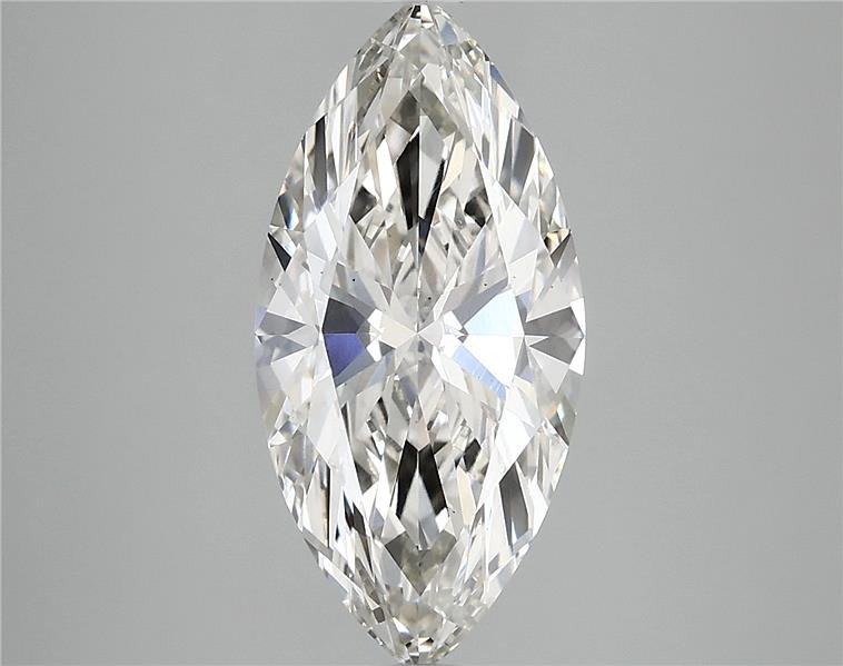 2.84ct H VS2 Rare Carat Ideal Cut Marquise Lab Grown Diamond