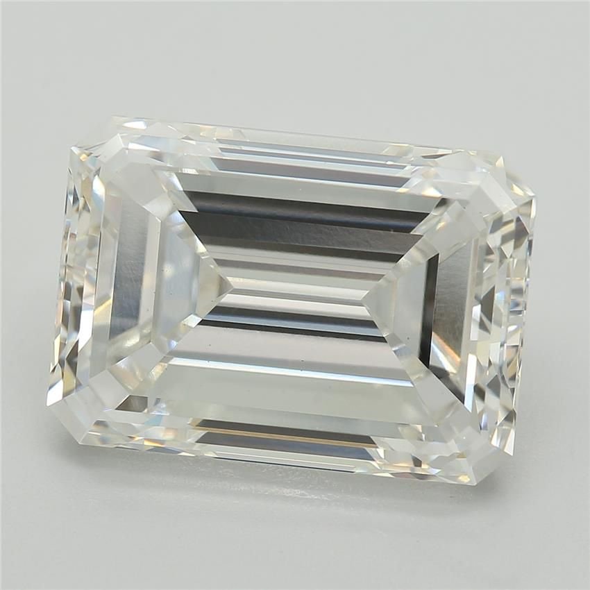 6.00ct F VS1 Very Good Cut Emerald Lab Grown Diamond