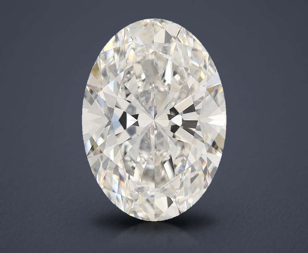 3.71 Carat Oval Lab Diamond