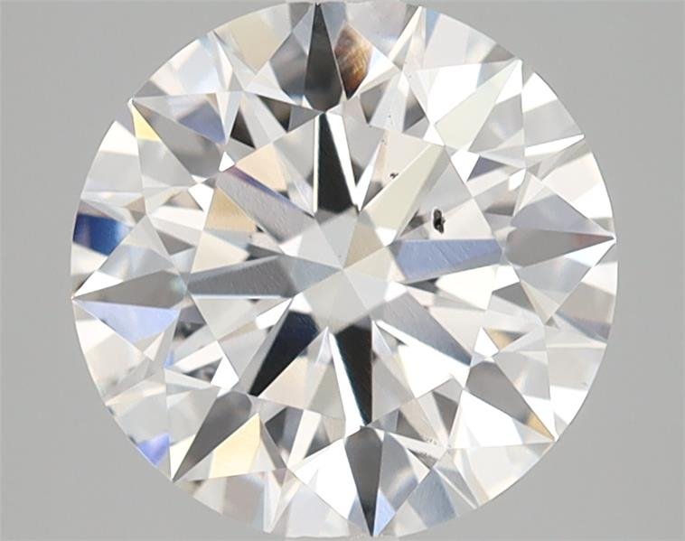 2.54ct E SI1 Rare Carat Ideal Cut Round Lab Grown Diamond