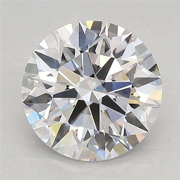 2.18ct D VVS2 Rare Carat Ideal Cut Round Lab Grown Diamond