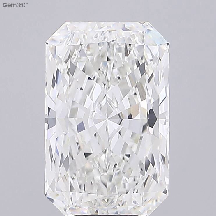 11.08ct F VVS2 Rare Carat Ideal Cut Radiant Lab Grown Diamond