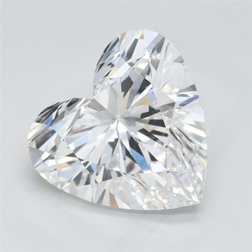 2.56ct D VVS1 Rare Carat Ideal Cut Heart Lab Grown Diamond