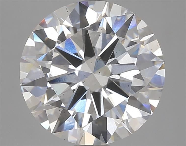 4.47ct F SI1 Excellent Cut Round Lab Grown Diamond