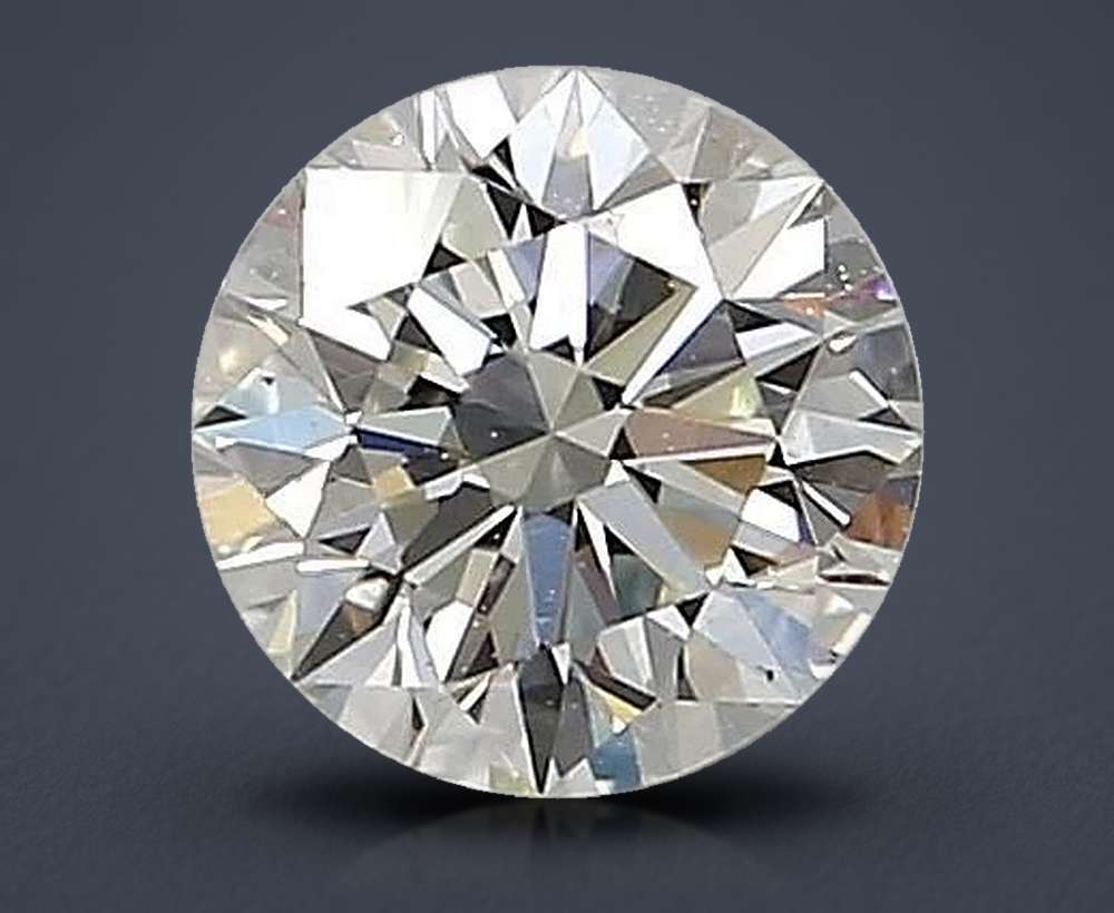0.71 Carat Round Natural Diamond