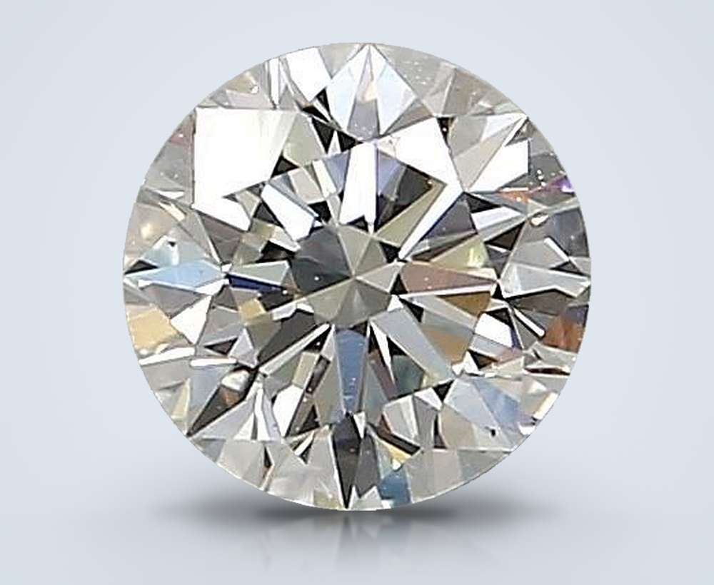 0.71 Carat Round Natural Diamond
