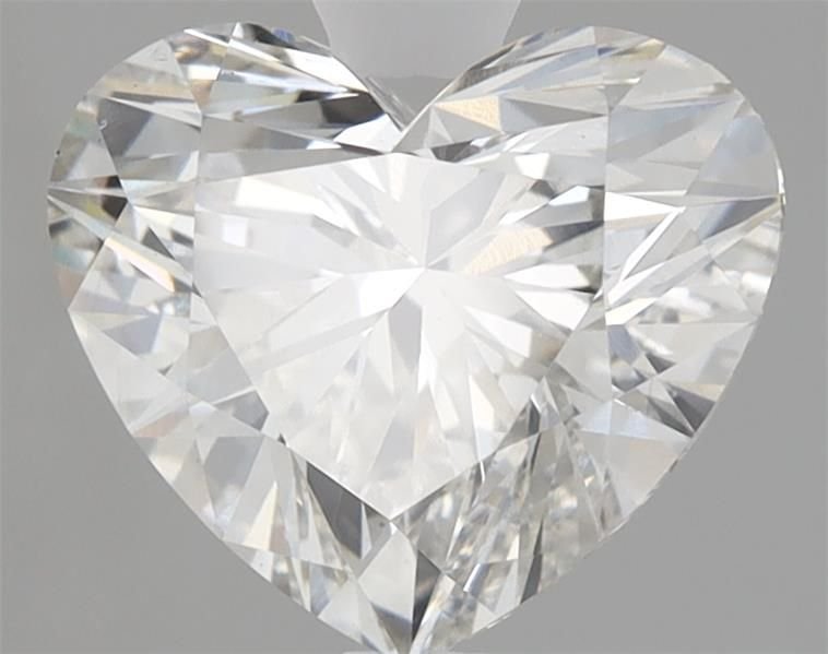 2.68ct H VS1 Rare Carat Ideal Cut Heart Lab Grown Diamond