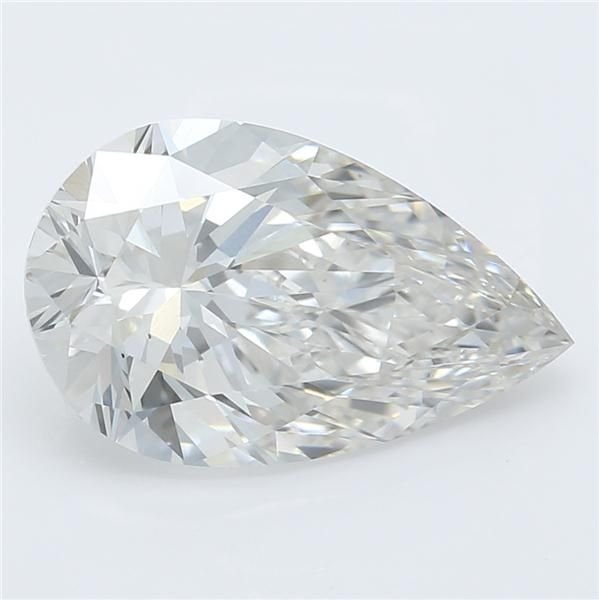 1.79ct H VS1 Rare Carat Ideal Cut Pear Lab Grown Diamond