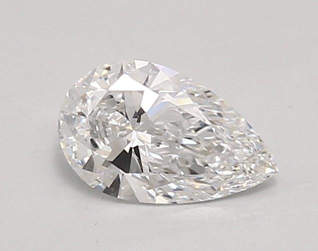 0.89ct D VVS1 Very Good Cut Pear Lab Grown Diamond