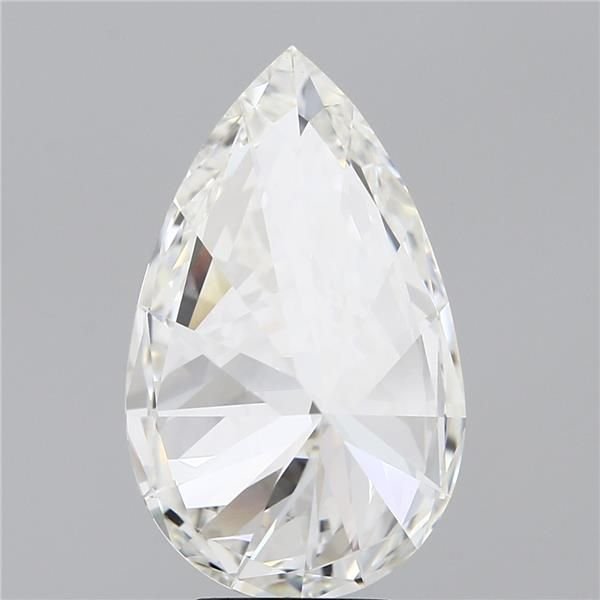 5.20ct G VVS2 Rare Carat Ideal Cut Pear Lab Grown Diamond