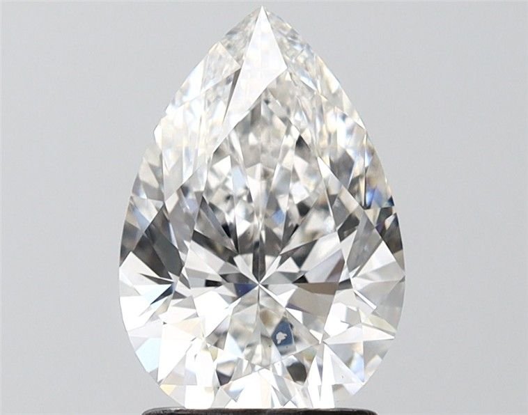 2.00 Carat Pear Lab Diamond