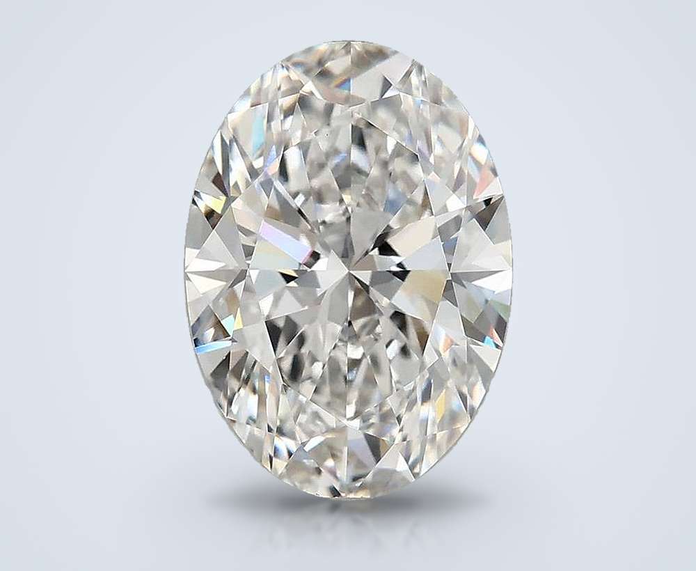 3.62 Carat Oval Lab Diamond