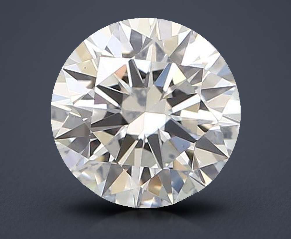 0.51 Carat Round Natural Diamond