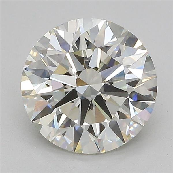 2.15ct J VVS2 Rare Carat Ideal Cut Round Lab Grown Diamond