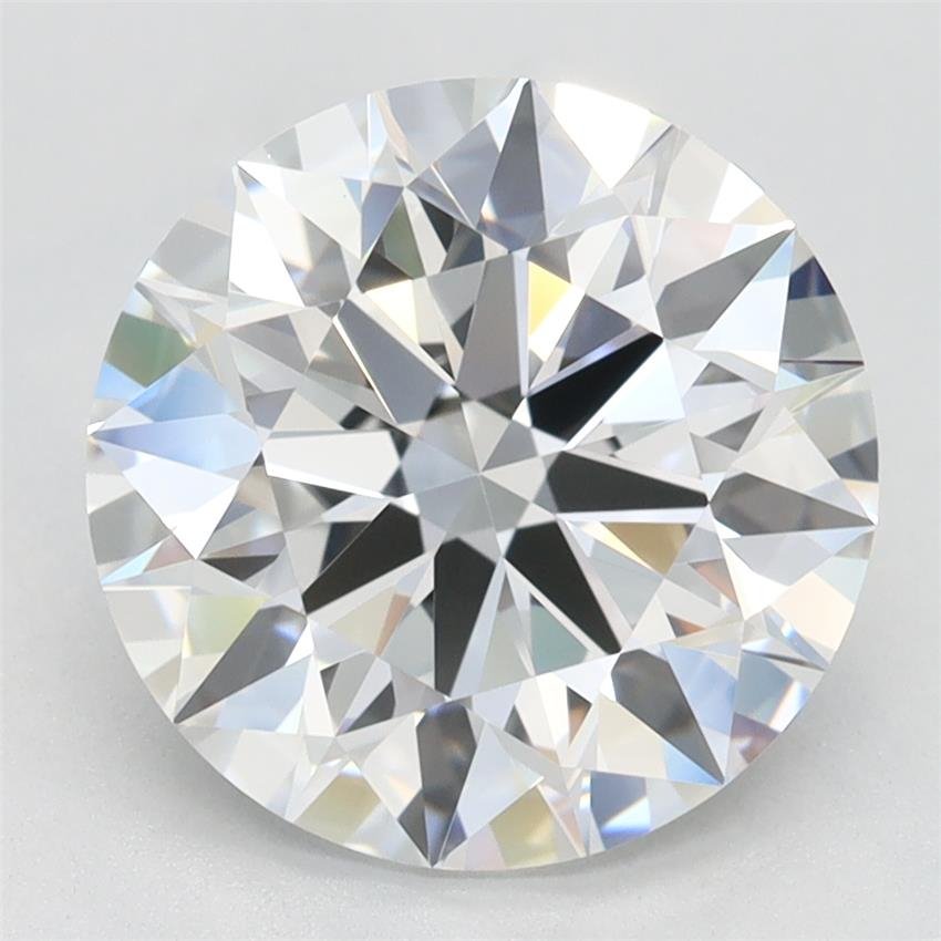 3.27ct E VVS1 Rare Carat Ideal Cut Round Lab Grown Diamond