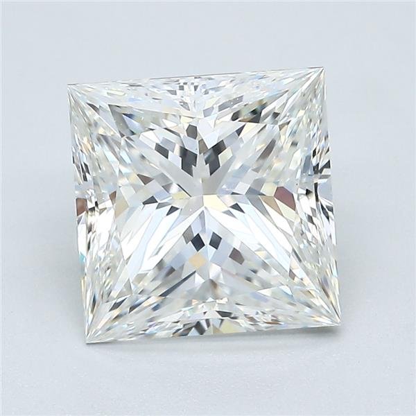 3.52ct G VS1 Rare Carat Ideal Cut Princess Diamond