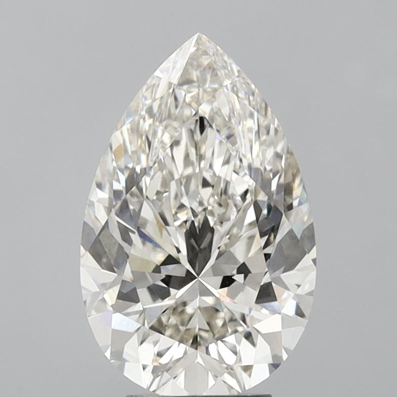 5.55ct I VVS2 Very Good Cut Pear Lab Grown Diamond