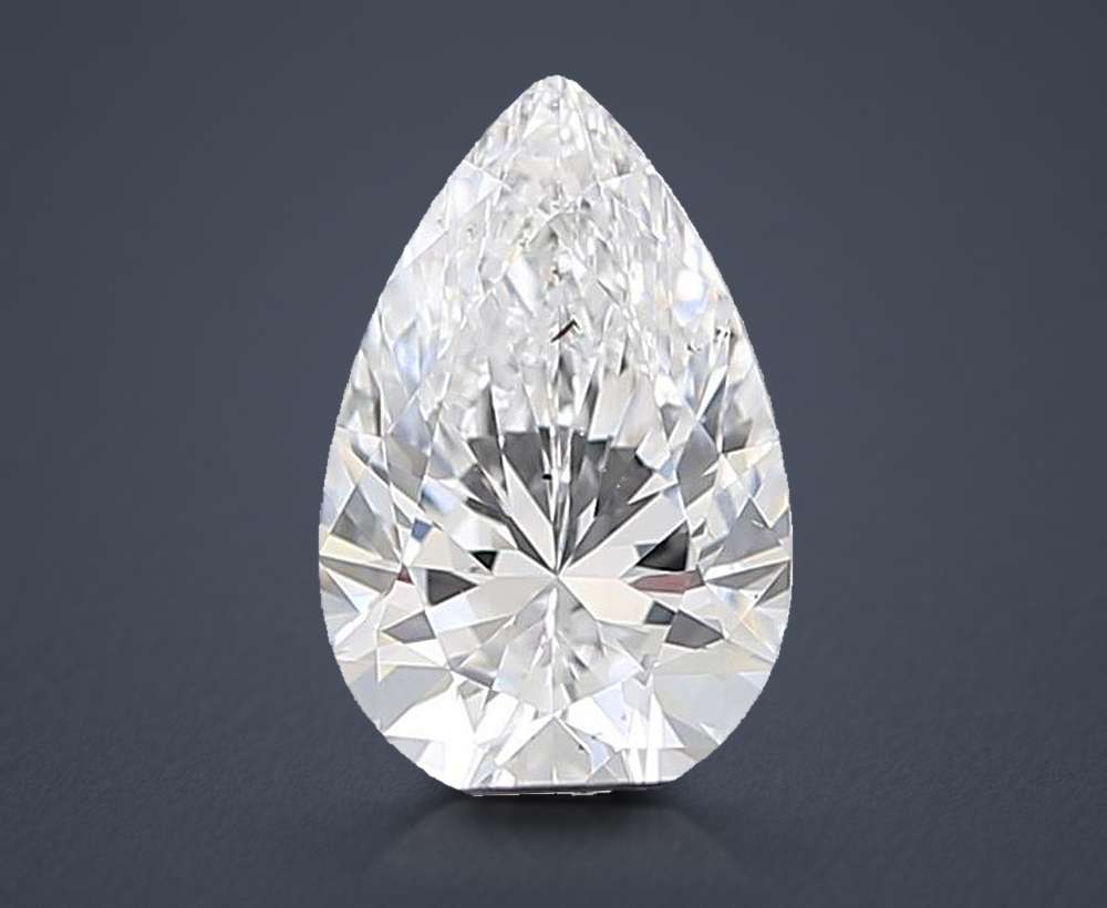 0.90 Carat Pear Lab Diamond