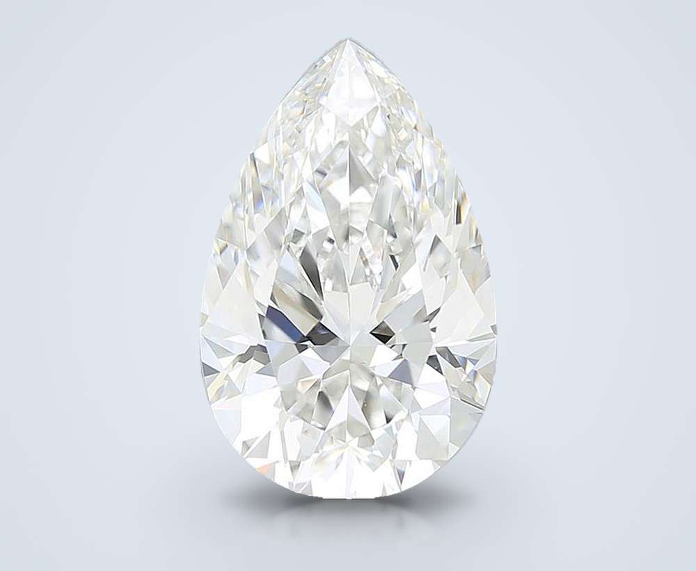 6.88 Carat Pear Lab Diamond