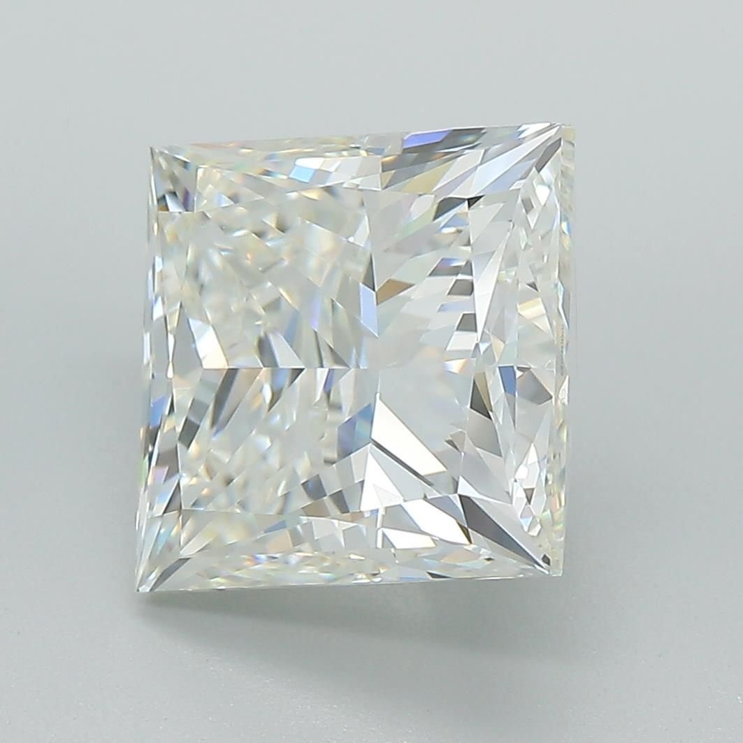 5.01ct H VVS2 Very Good Cut Princess Lab Grown Diamond