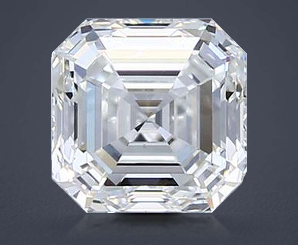1.50 Carat Asscher Natural Diamond