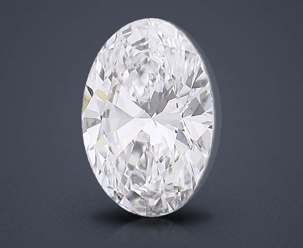 0.53 Carat Oval Lab Diamond