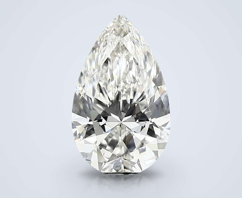 1.50 Carat Pear Lab Diamond