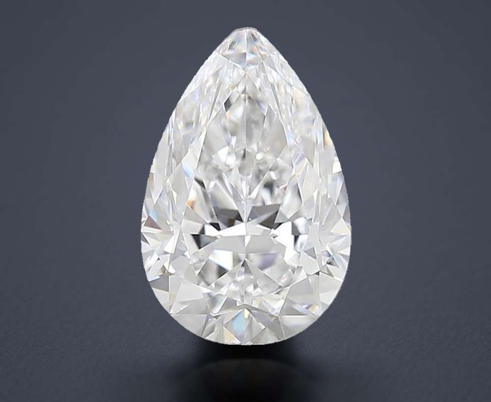 1.40 Carat Pear Natural Diamond