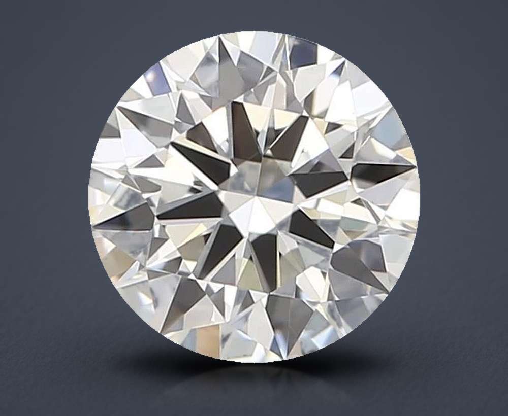 0.61 Carat Round Natural Diamond