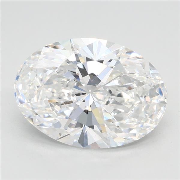 2.08ct D VS1 Rare Carat Ideal Cut Oval Lab Grown Diamond