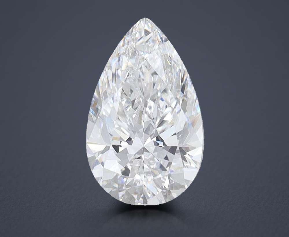 1.52 Carat Pear Lab Diamond