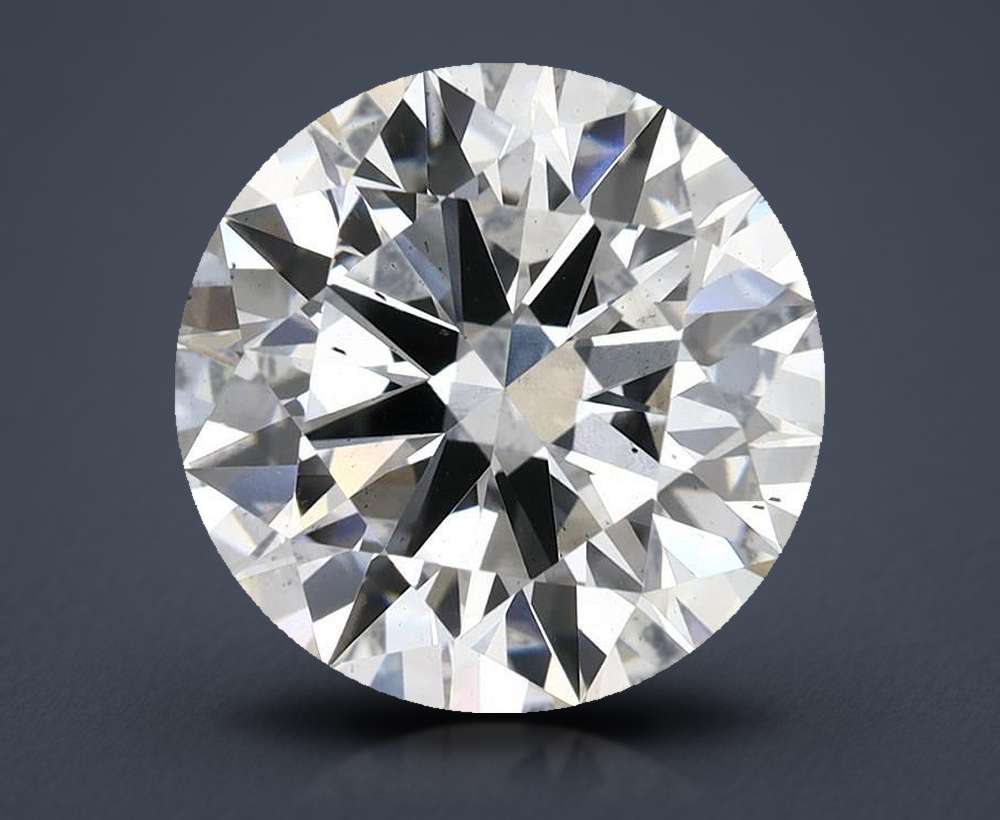 5.57 Carat Round Lab Diamond