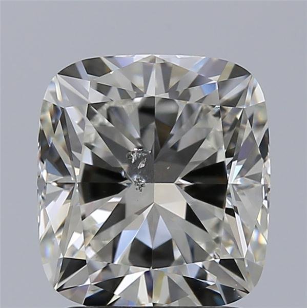 2.01ct J SI2 Very Good Cut Cushion Diamond