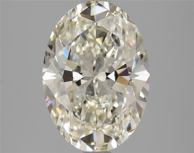 3.07ct I VS1 Rare Carat Ideal Cut Oval Lab Grown Diamond