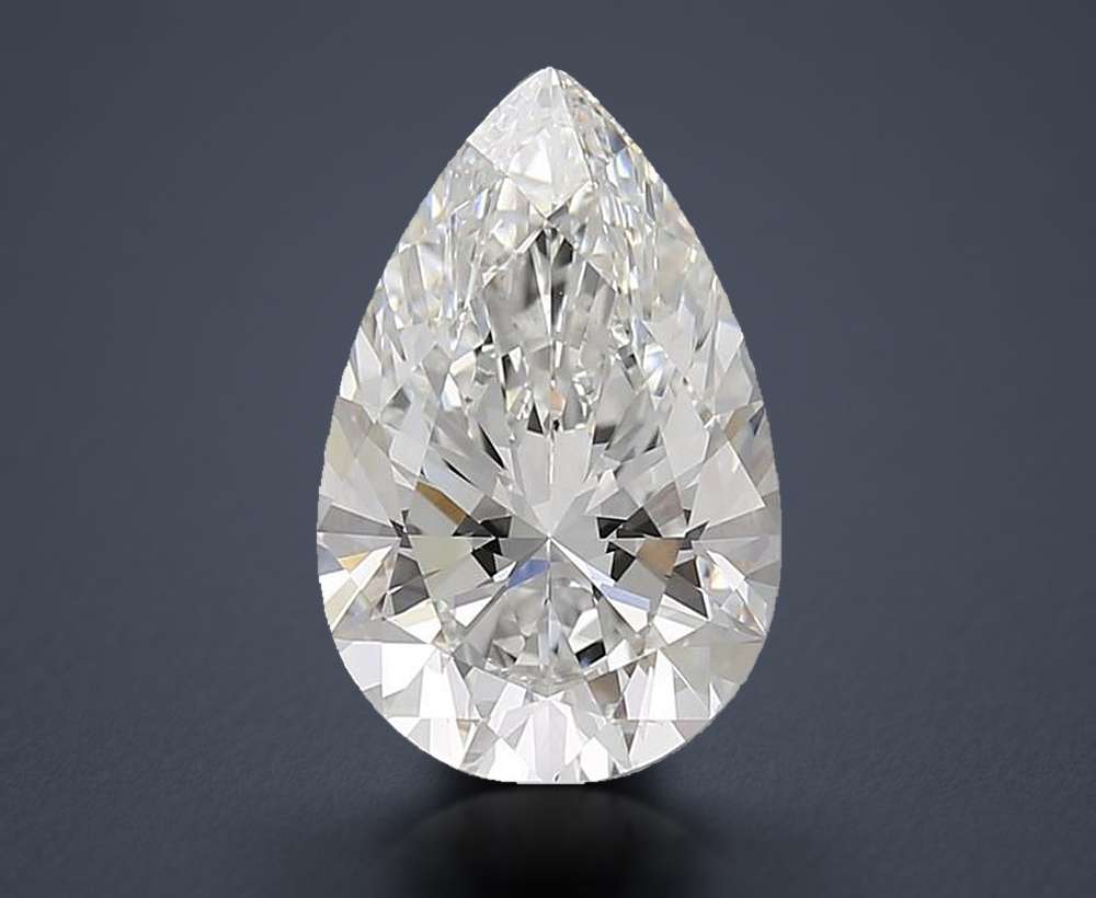 3.54 Carat Pear Lab Diamond