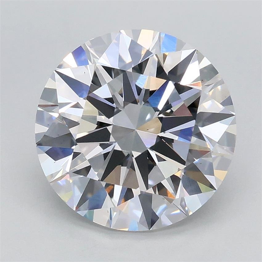 2.59ct E VS2 Excellent Cut Round Lab Grown Diamond