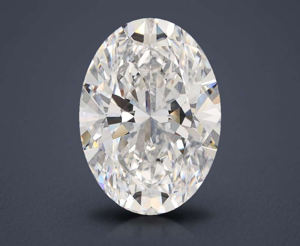 7.20 Carat Oval Lab Diamond