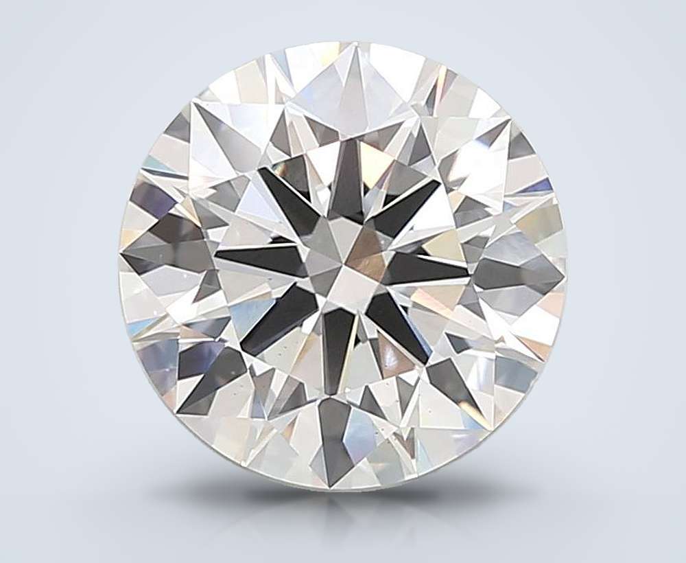 7.09 Carat Round Lab Diamond